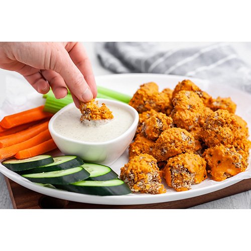 Buffalo Cauliflower Bites